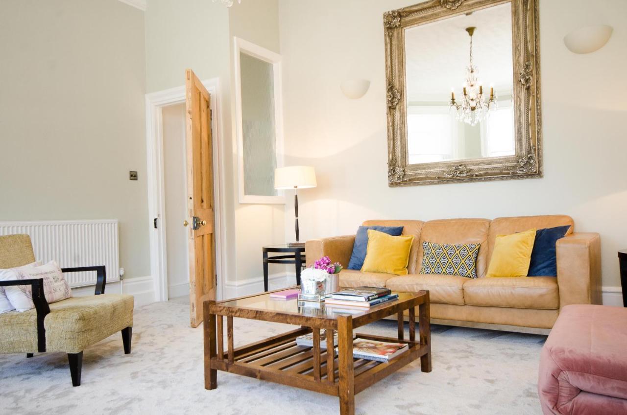 Seaview Mansion Apartment - Central Hove With Parking Extérieur photo
